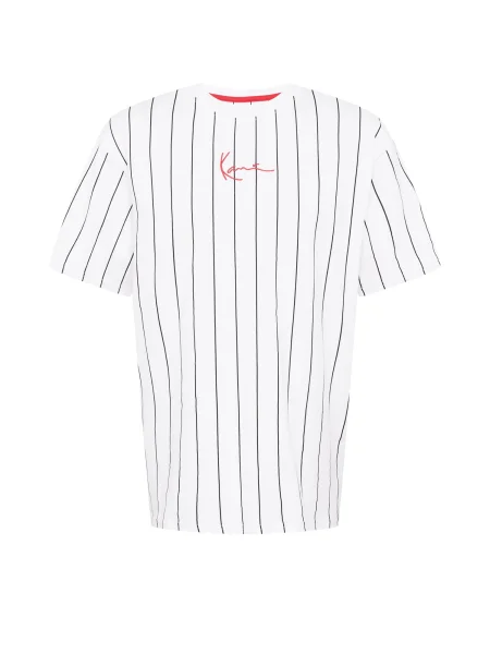Karl Kani Tricou roșu / negru alb