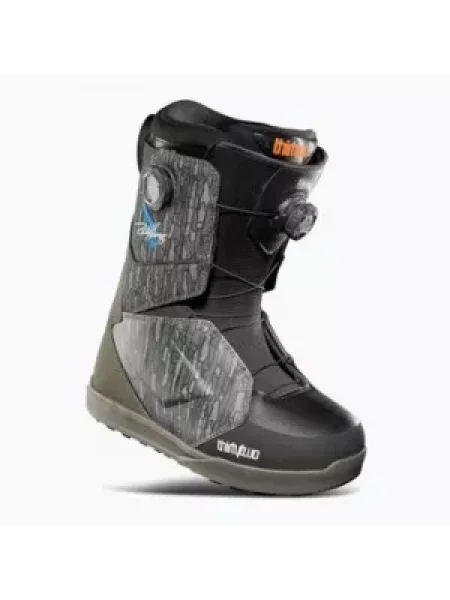 Сноубордичні черевики ThirtyTwo Lashed Double Boa Powell оливкового/сірого/чорного кольору чорні