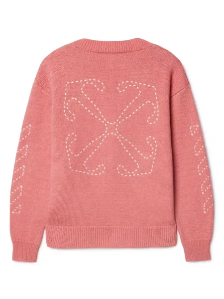 Kardigan dziecięcy Off-white biały