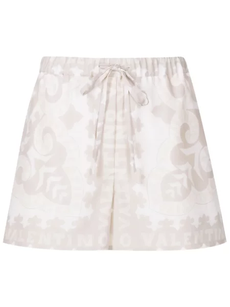 Pantaloni scurți Valentino Garavani cu imagine cu imprimeu geometric