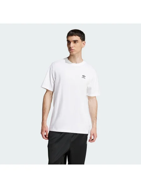 ADIDAS ORIGINALS Tričko Trefoil Essentials čierna biela
