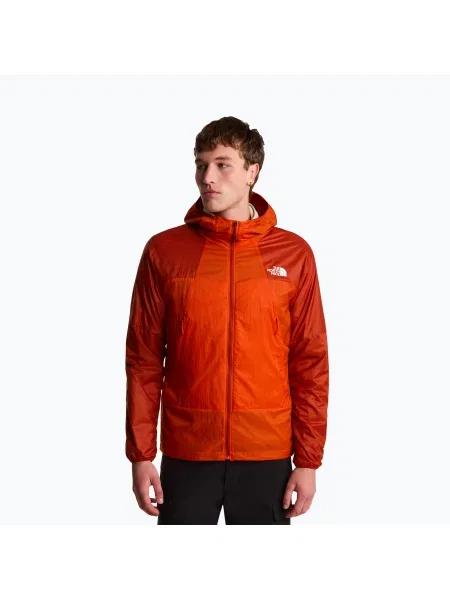 Мъжко ветроустойчиво яке The North Face Ridgelite FF Wind lava red/iron clay червено