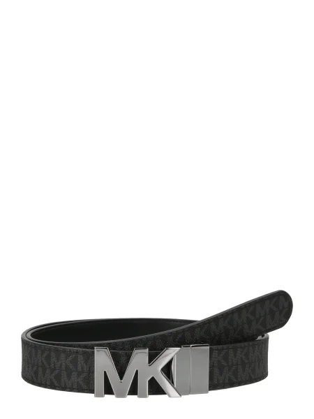Michael Kors Curea gri închis / negru