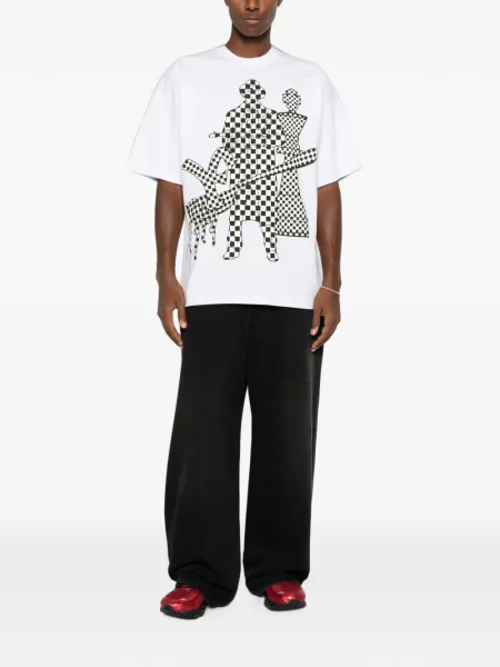 Tricou Pdf cu imagine alb