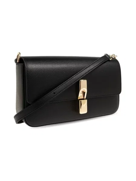 Torebka crossbody Furla skórzana czarna
