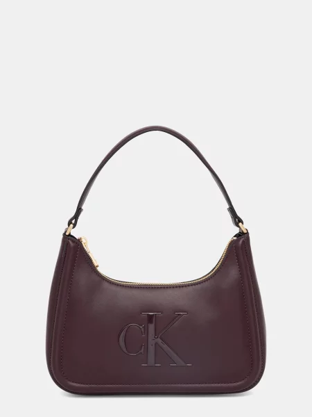 Calvin Klein torebka fioletowy czerwona