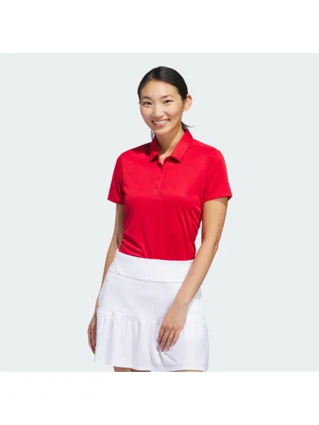 Koszulka polo z krótkim rękawem Solid Performance czerwone