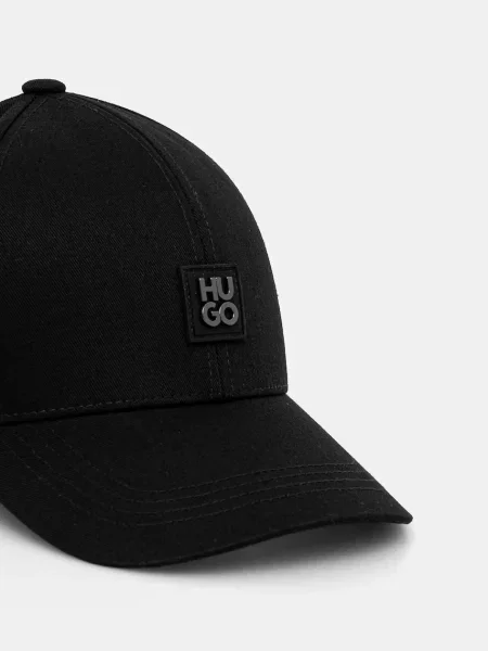 Однотонная кепка Hugo черная