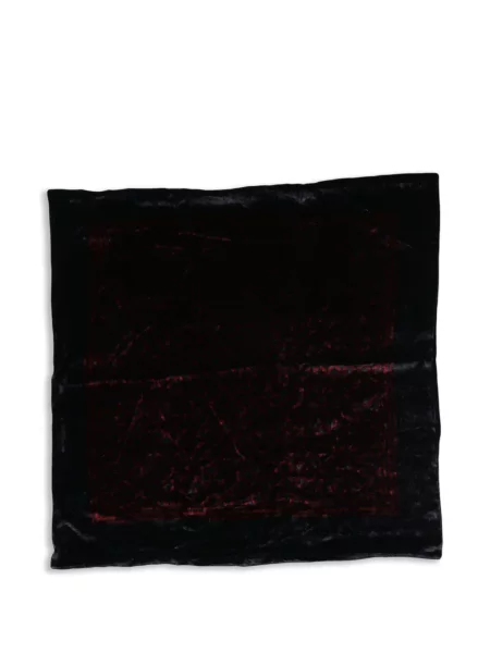 Fular Dolce & Gabbana de catifea negru