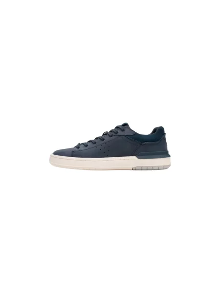 Trampki Clarks zamszowe retro niebieskie