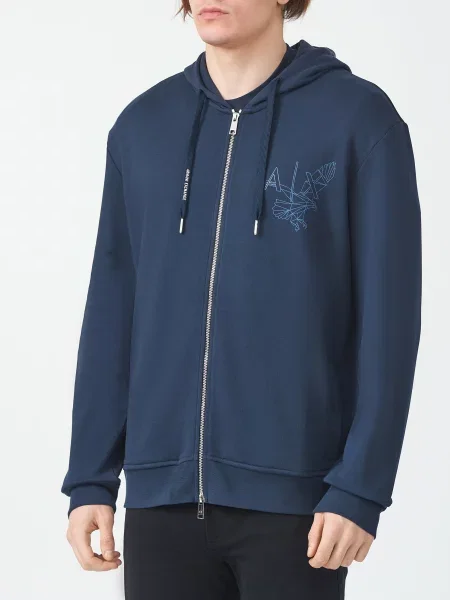 Спортивна кофта Armani Exchange синя