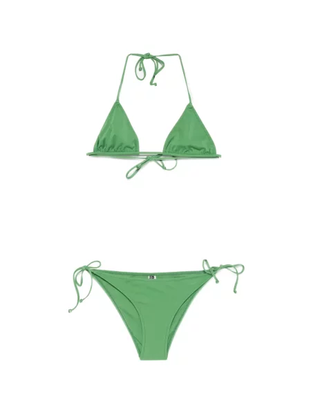 Top Laura Urbinati cu legături verde