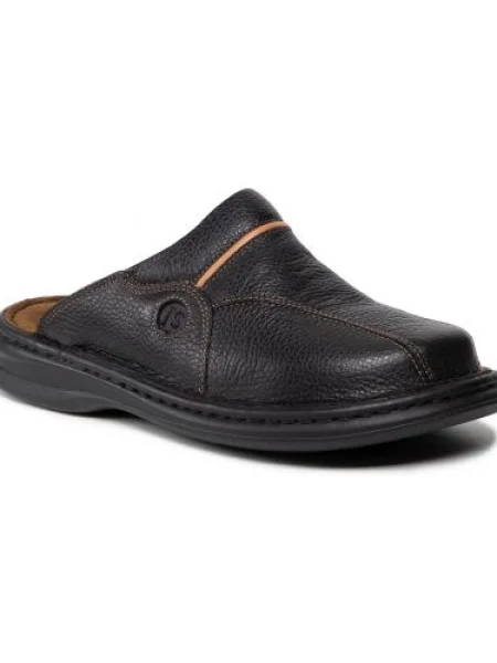 Papucs JOSEF SEIBEL Klaus 26 Schwarz/Cognac fekete