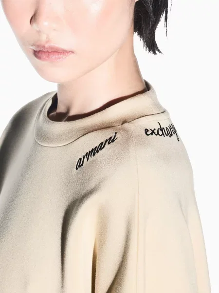 Свитшот Armani Exchange бежевый