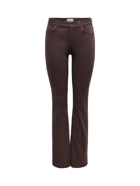 Only Tall Kelnės ONLBLUSH šokolado