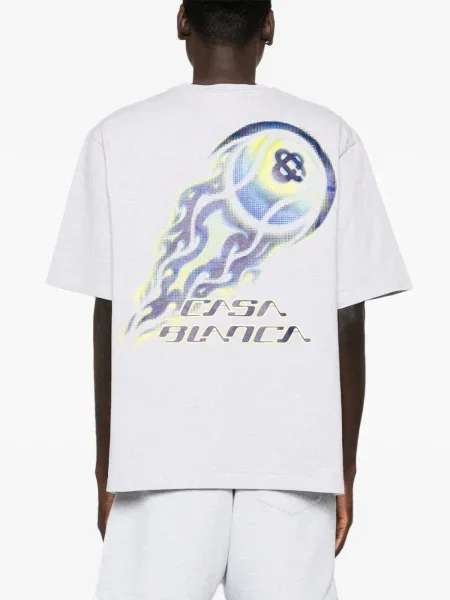 Tricou Casablanca cu imagine gri