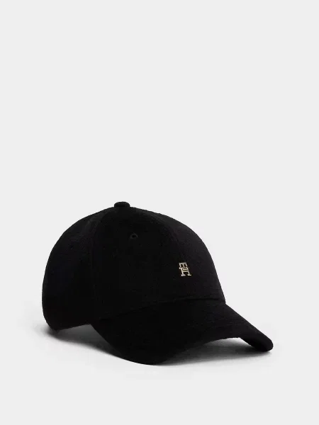 Tommy Hilfiger Кепка Вовна чорний