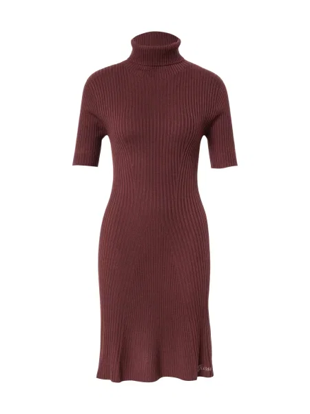 GUESS Pletena obleka JULIA' rjava