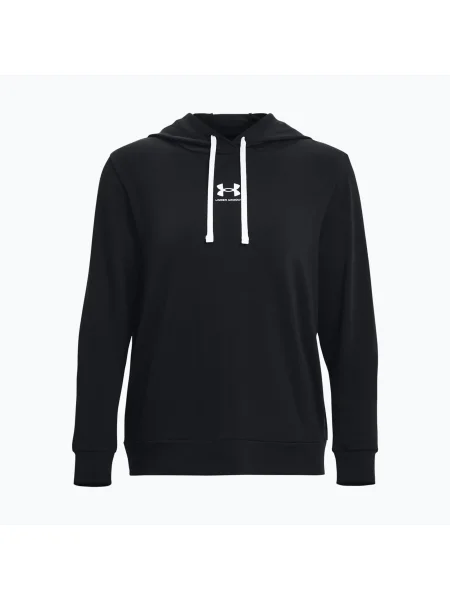 Under Armour дамски суитшърт за тренировки Rival Terry Hoodie black черно