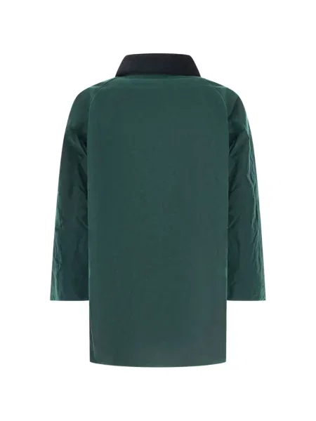 Gulerat geacă Paul Smith de catifea cord verde
