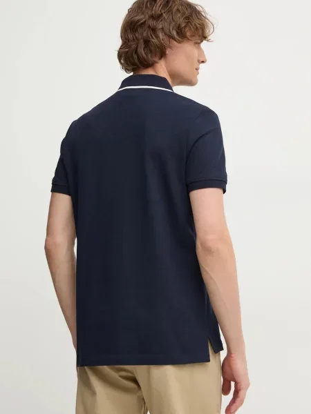 Polo tričko Tommy Hilfiger tmavomodrá s aplikací