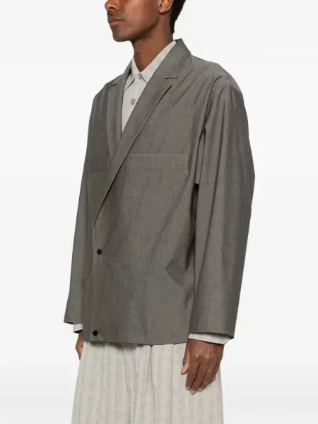 Двуредно яке Fear Of God сиво