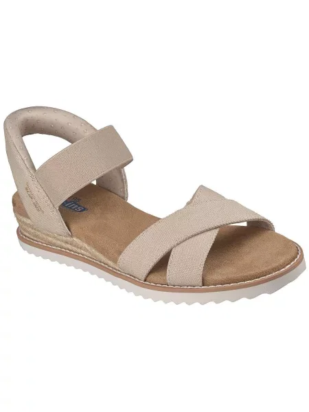 Sandały Skechers Desert Kiss-golden Lily beżowe