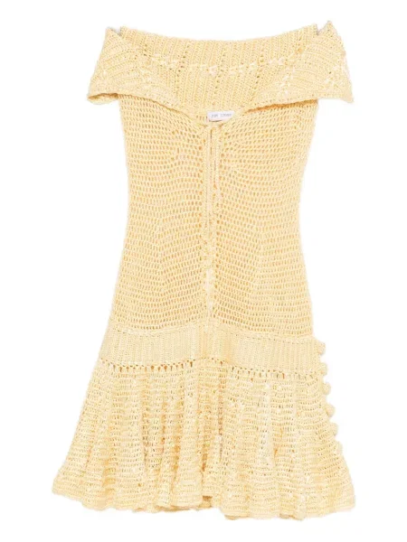 Rochie mini Judy Turner de costum galben