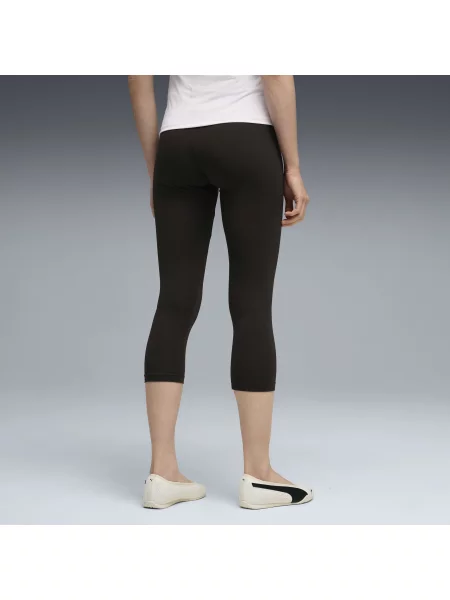 PUMA legginsy capri Essentials Akcesoria S czarny