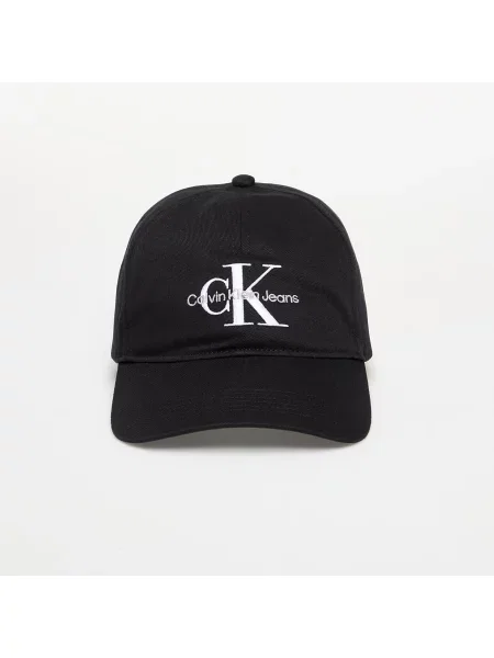 Καπέλο Jockey Calvin Klein Jeans Μαύρο λευκό