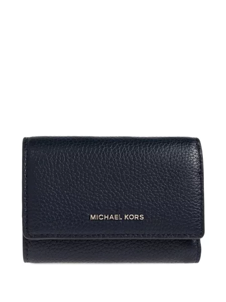 Portofel Michael Michael Kors din piele cu imagine negru