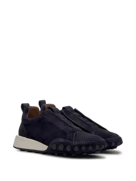 Sneakerși Lottusse din piele albastru