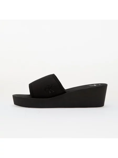 Trampki Calvin Klein Jeans Beach Wedge Slide Ca Black EUR 37 czarne