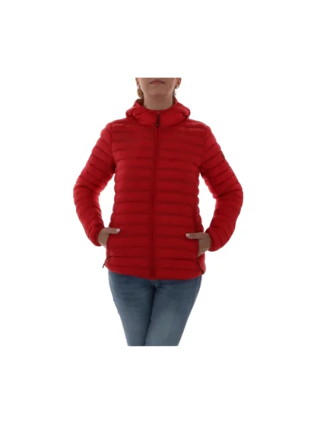 Kurtka puchowa Ciesse Piumini z kapturem czerwona