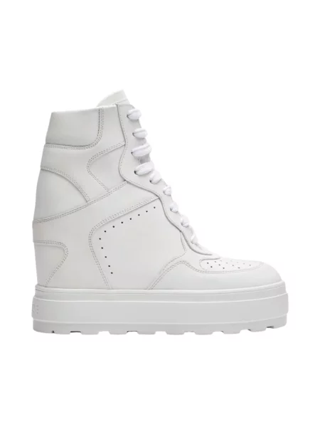 Sneakersy Casadei skórzane białe