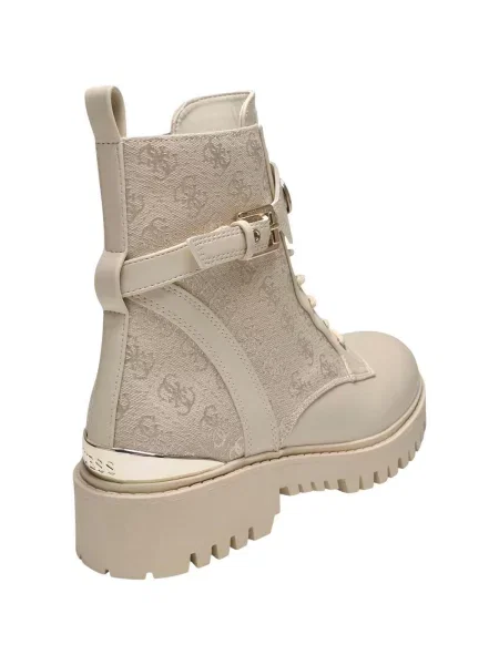 Guess bocanci cu platformă pentru femei alb
