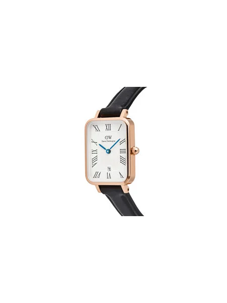 Karóra Daniel Wellington Quadro Sterling Roman Numerals fekete