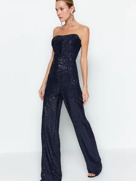 Salopetă Trendyol negru