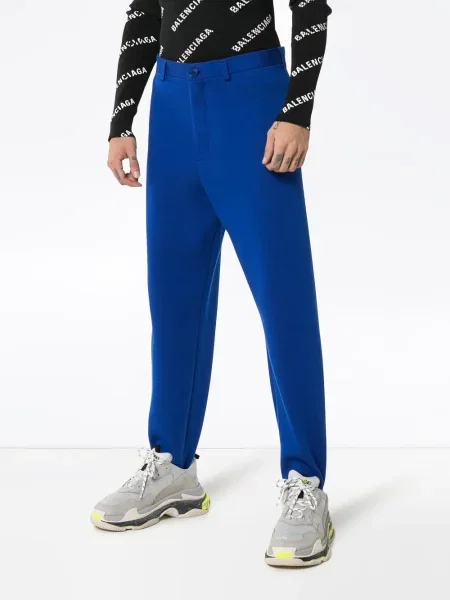 Спортни панталони Balenciaga синьо