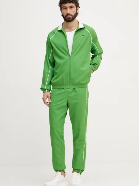 Lacoste set de trening pentru bărbați verde