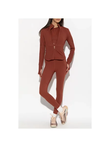 Adidas By Stella Mccartney Kurtka Treningowa Adidas By Stella Mccartney rot brązowa