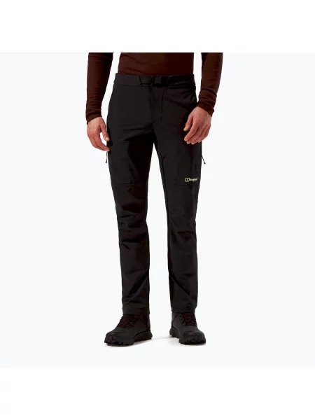 Softshellové kalhoty Berghaus Trail-Explorer black černé