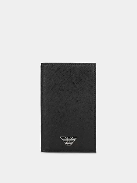 Emporio Armani Гаманець Поліуретан чорний