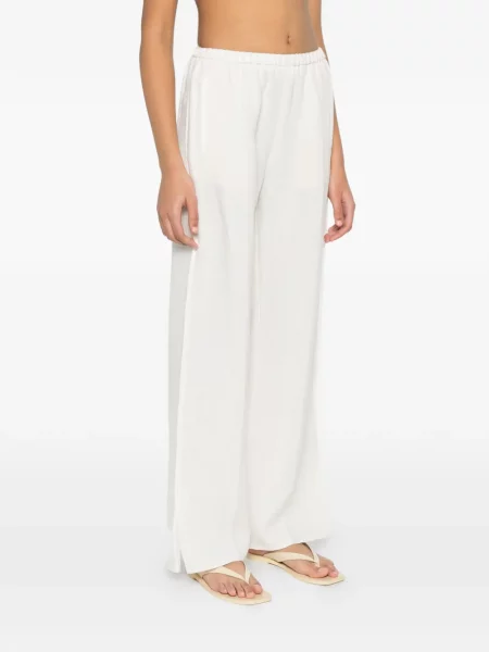Pantaloni Forte_forte alb