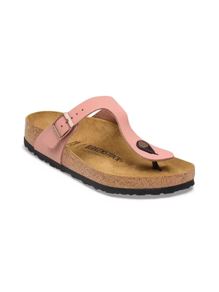 Birkenstock Gizeh Birko-Flor Regular Pink Clay Kobiety Sandały Birkenstock Size: różowy