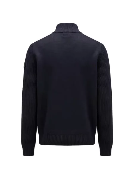Cardigan Moncler de lână albastru