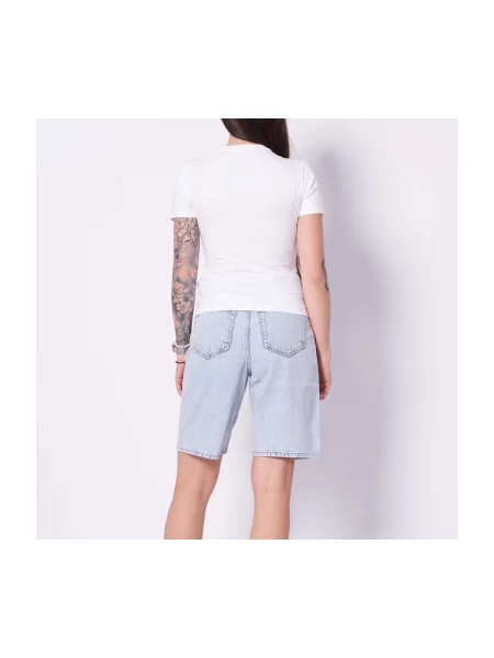 Calvin Klein Jeans Tričko čierna biela