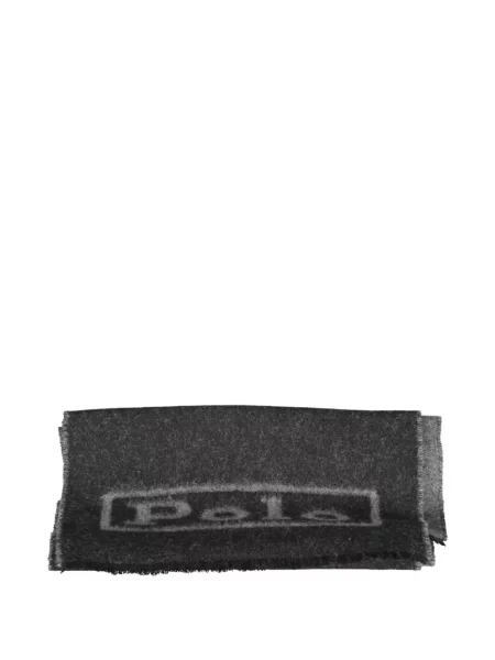 Fular Polo Ralph Lauren de lână cu imagine negru