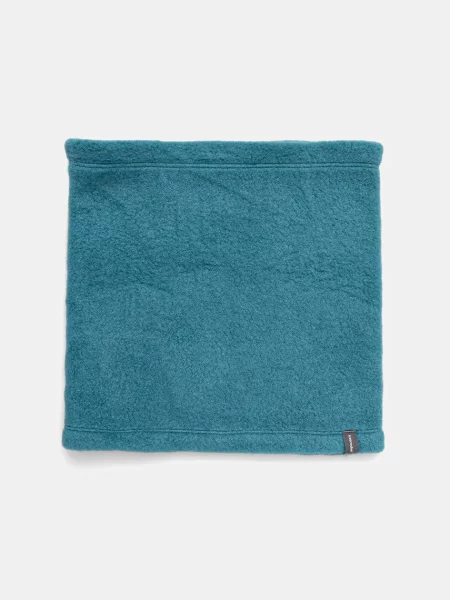 Кръгъл шал Icebreaker Merino Blend с изчистен дизайн зелено
