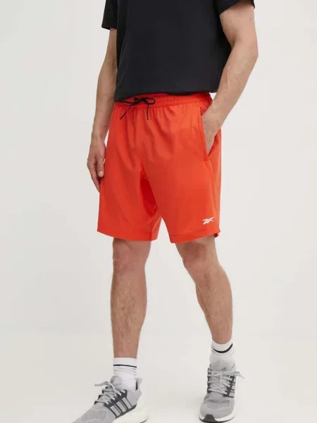 Kratke hlače za vadbo Reebok Workout Ready rdeča